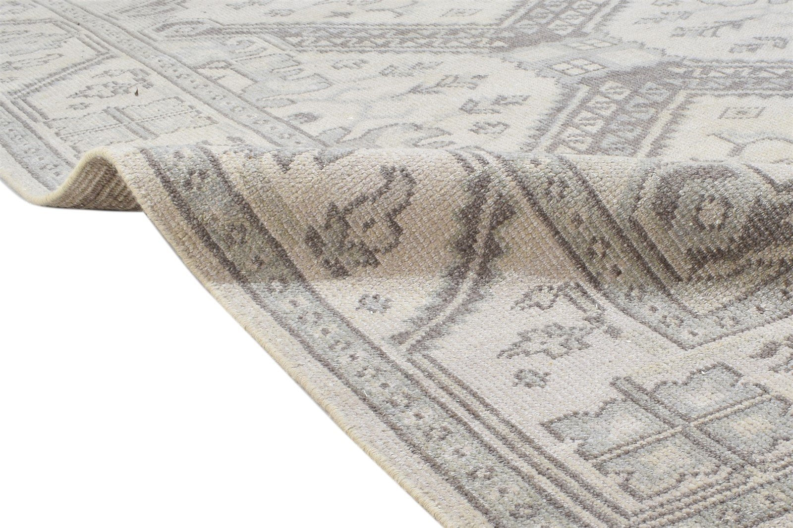 9' X 12' Rug Wool Grey Persian Hand Knotted Kazak Oriental Large Carpet 7864103403669