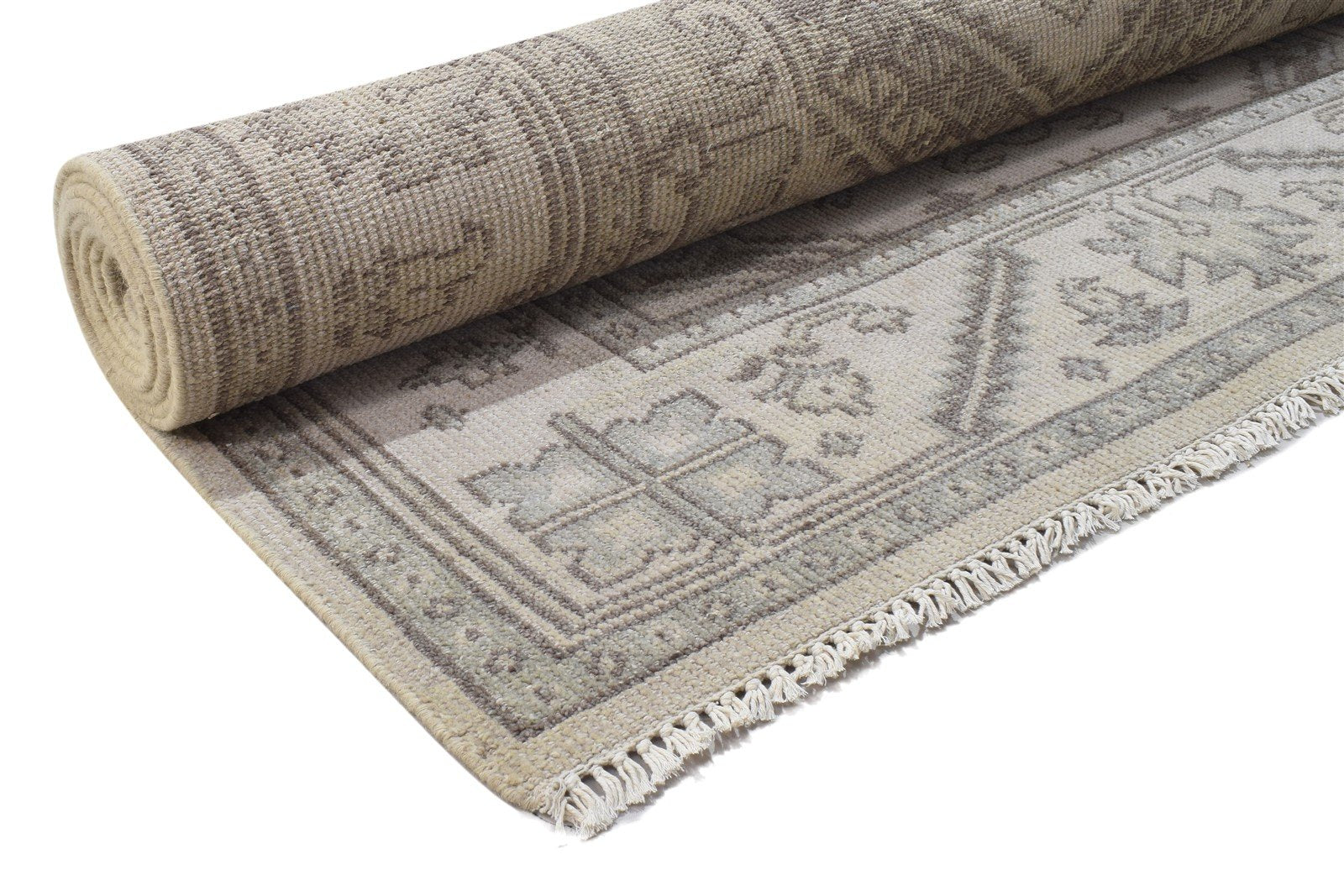 9' X 12' Rug Wool Grey Persian Hand Knotted Kazak Oriental Large Carpet 7864103403669