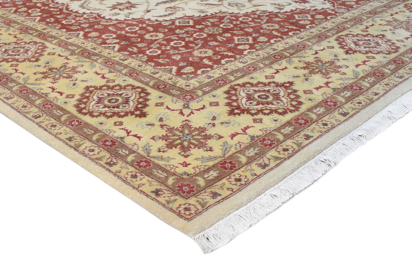 9' X 12' Rug Wool Red Persian Hand Knotted Hereke Oriental Large Carpet 7864649908373
