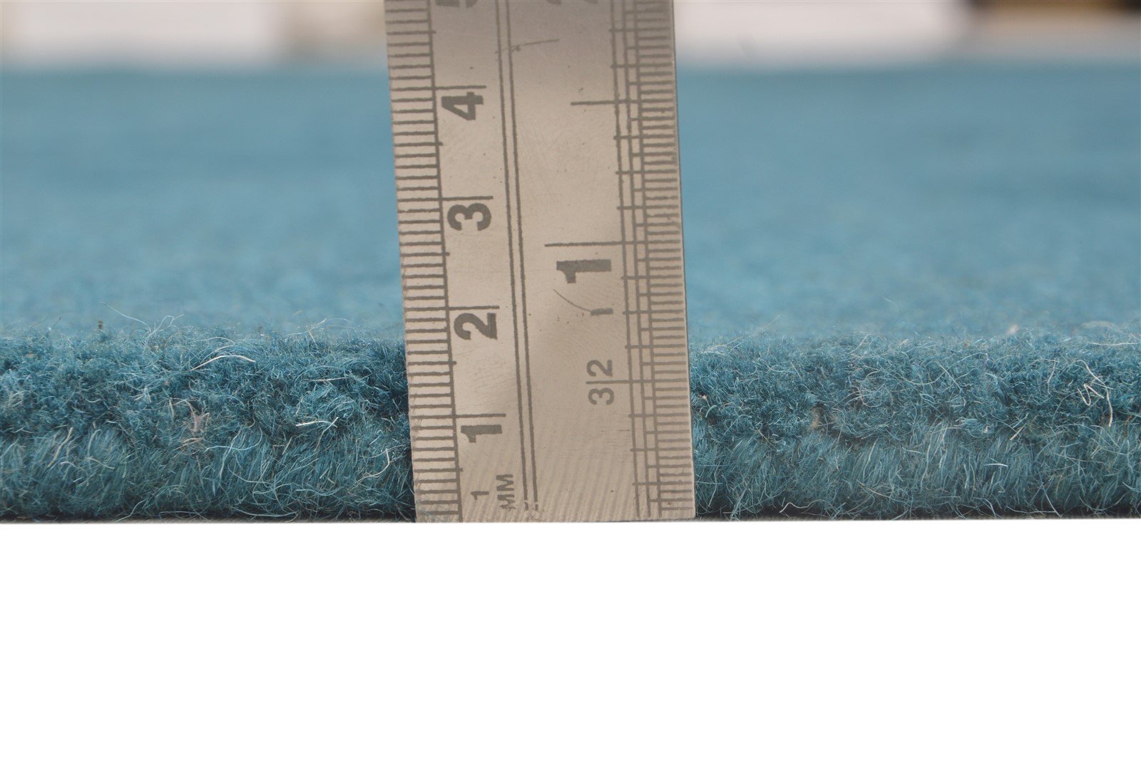 9' X 13' Rug Wool Blue Modern Hand Tufted French Circles Extra Large Carpet 7864142299285