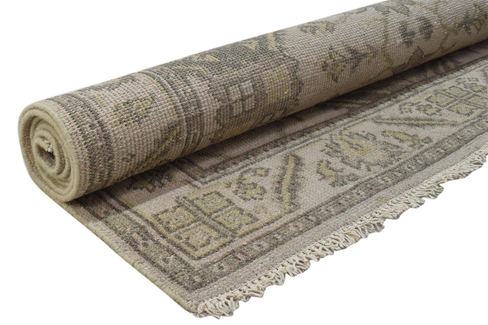 6' X 9' Rug Wool Sand Persian Hand Knotted Kazak Oriental Room Size Carpet Area Rug