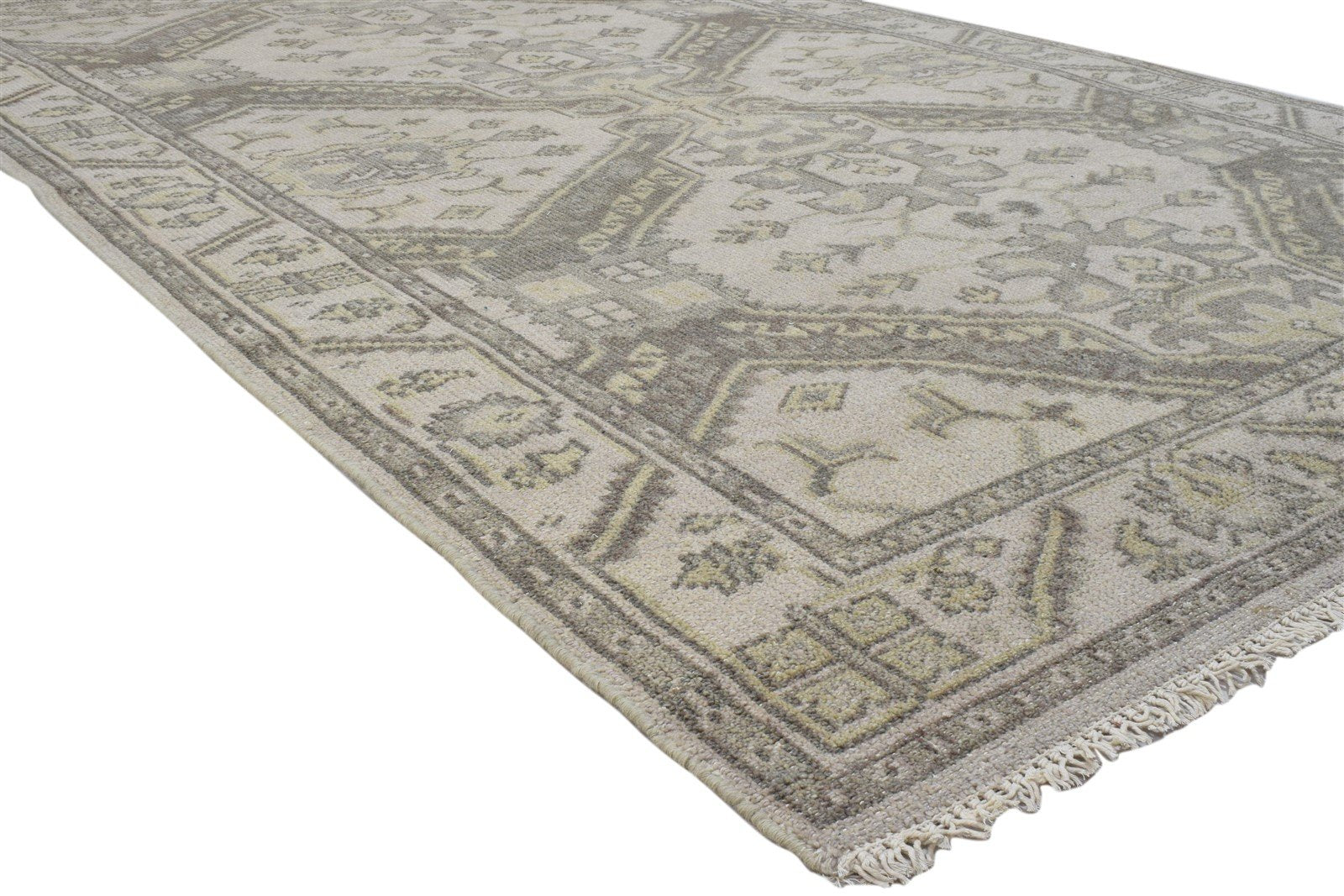 6' X 9' Rug Wool Sand Persian Hand Knotted Kazak Oriental Room Size Carpet Area Rug