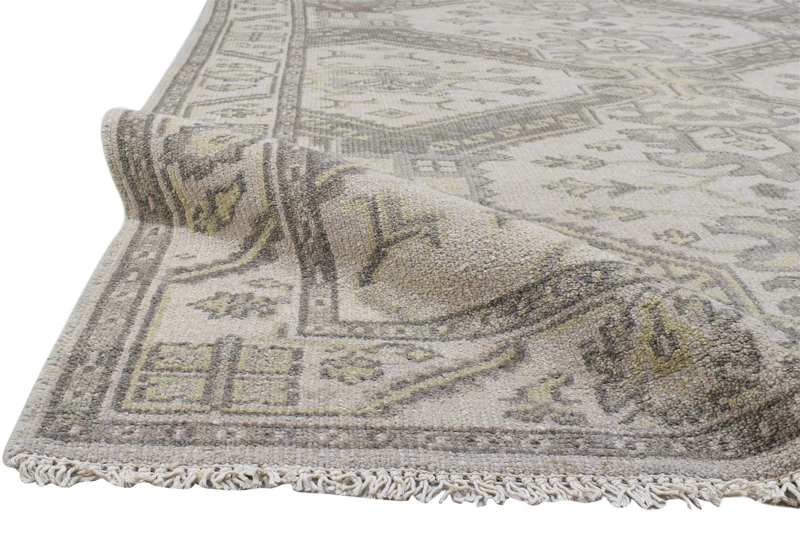 6' X 9' Rug Wool Sand Persian Hand Knotted Kazak Oriental Room Size Carpet Area Rug