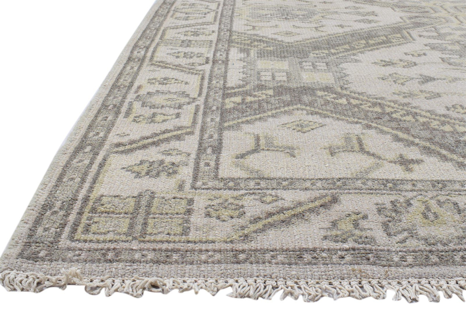 6' X 9' Rug Wool Sand Persian Hand Knotted Kazak Oriental Room Size Carpet Area Rug