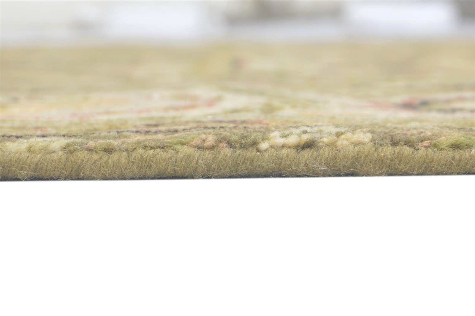 6' X 9' Rug Wool Brown Persian Hand Knotted Kashan Oriental Room Size Carpet Area Rug