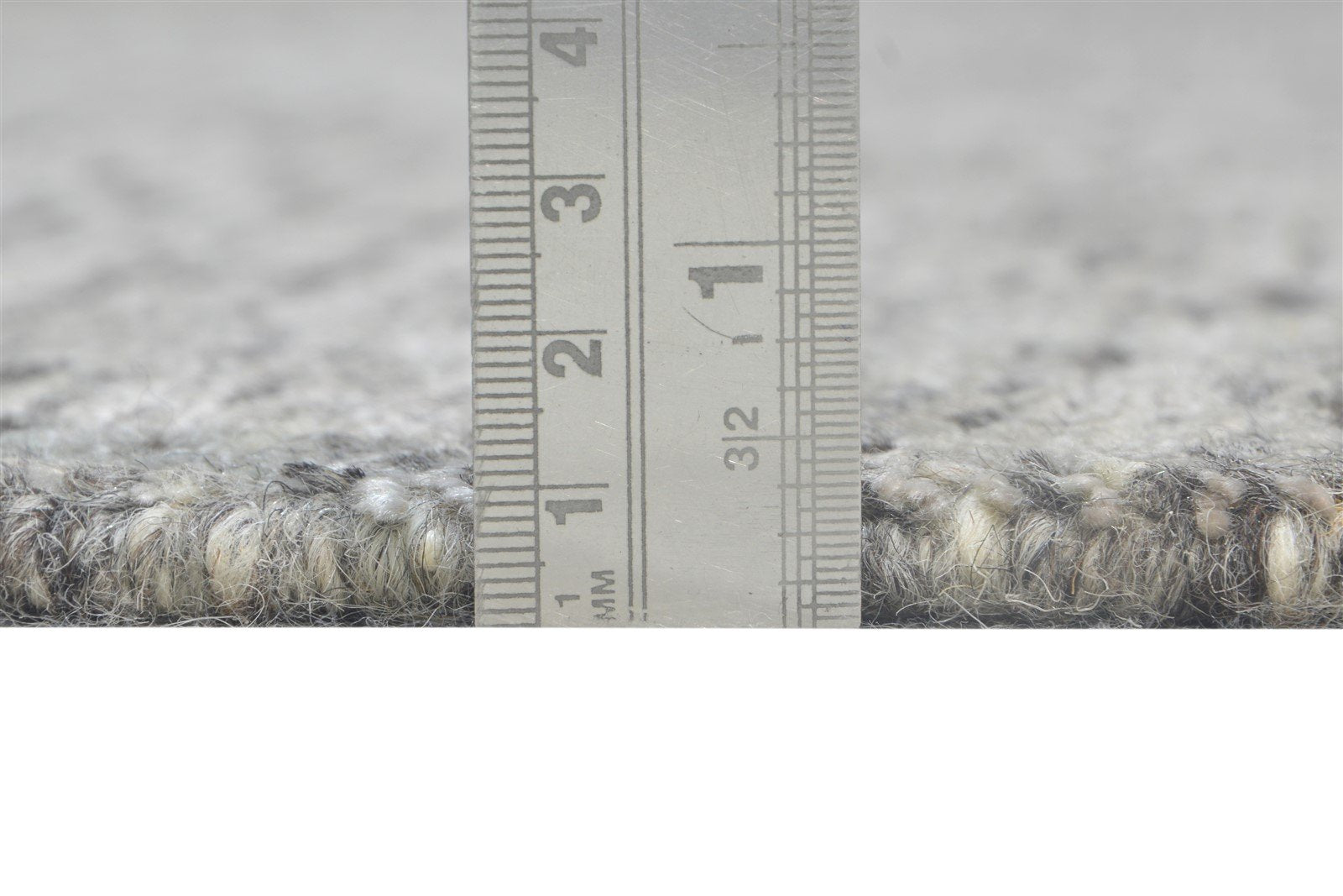 9X12 Rug Wool / Silk Grey Modern Hand Knotted Scandinavian Solid Large Carpet 7864577261717