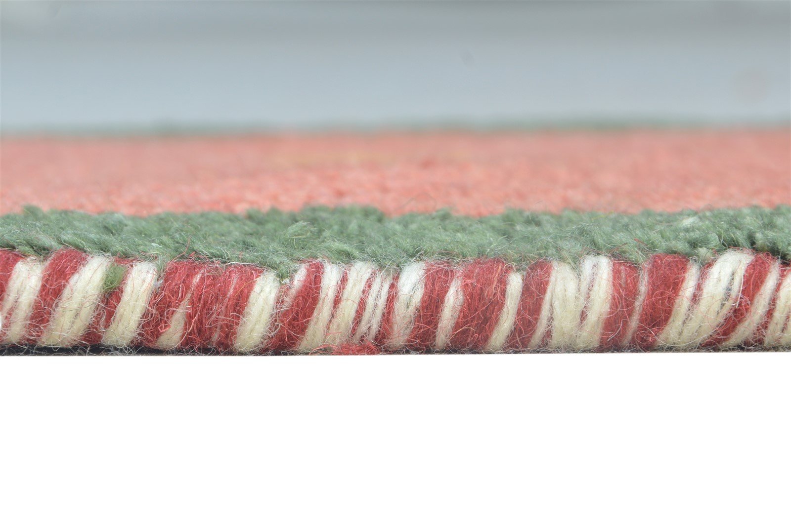 Adriena 100% Wool Pink Rug 1' X 2' Tribal Hand Knotted Gabbeh Southwestern   7864508088469