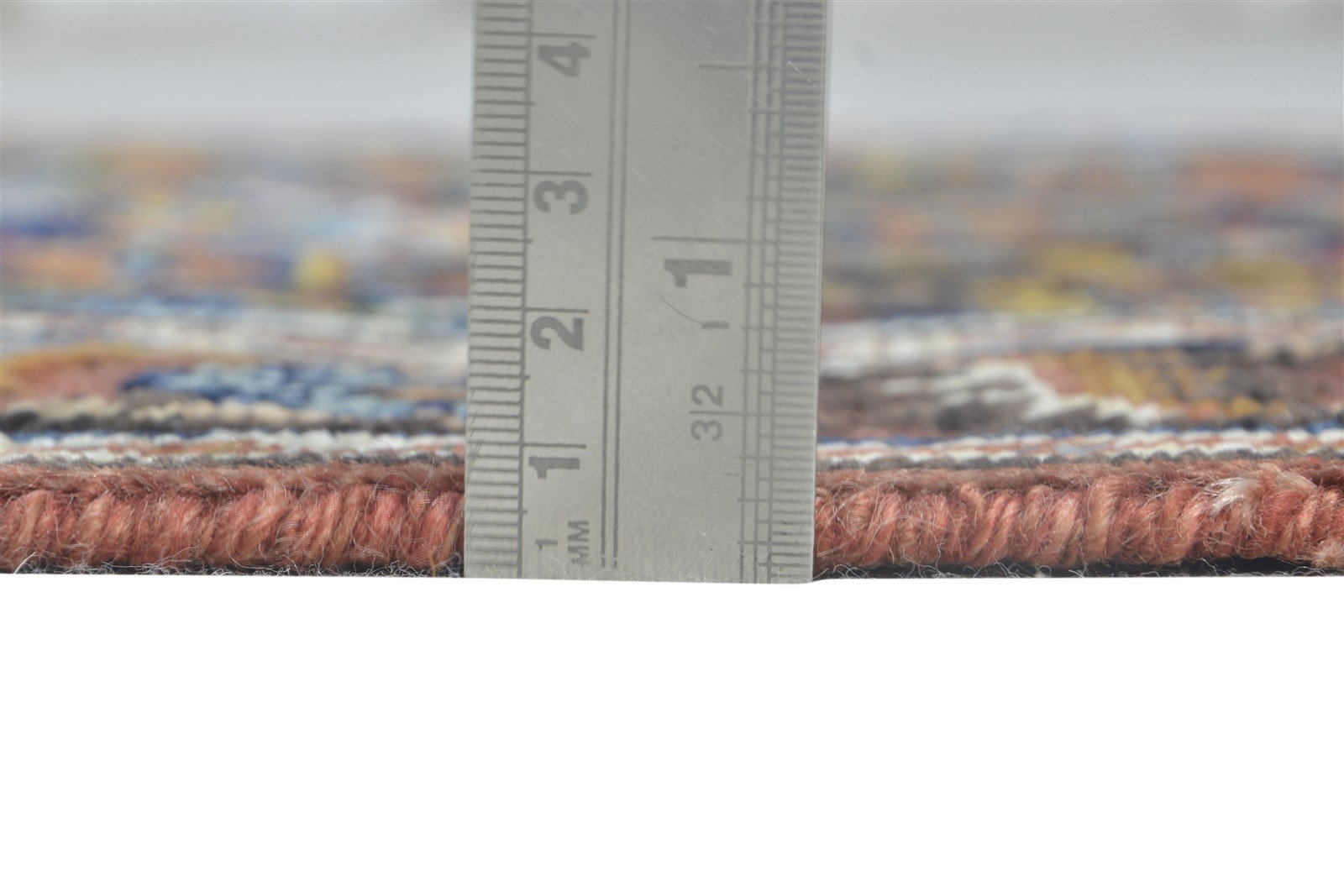 Alyss Rust Wool / Silk Rug 2'6"x10 Persian Hand Knotted Oushak Oriental Runner   7864996855957