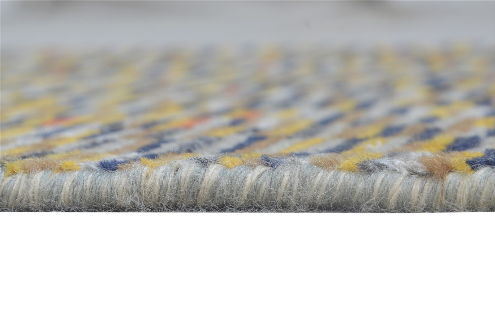 Amargo Brown Wool Rug 2'6 X 12' Modern Hand Knotted American Abstract Runner   7865149948053