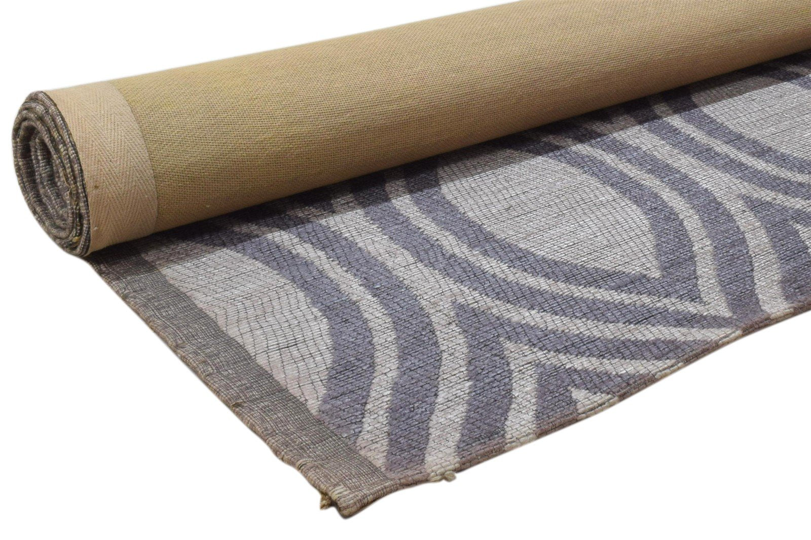 Art Silk Grey Rug 5' X 8' Modern Power Loomed Moroccan Trellis 5'2"X7'11" Carpet 7860700938389