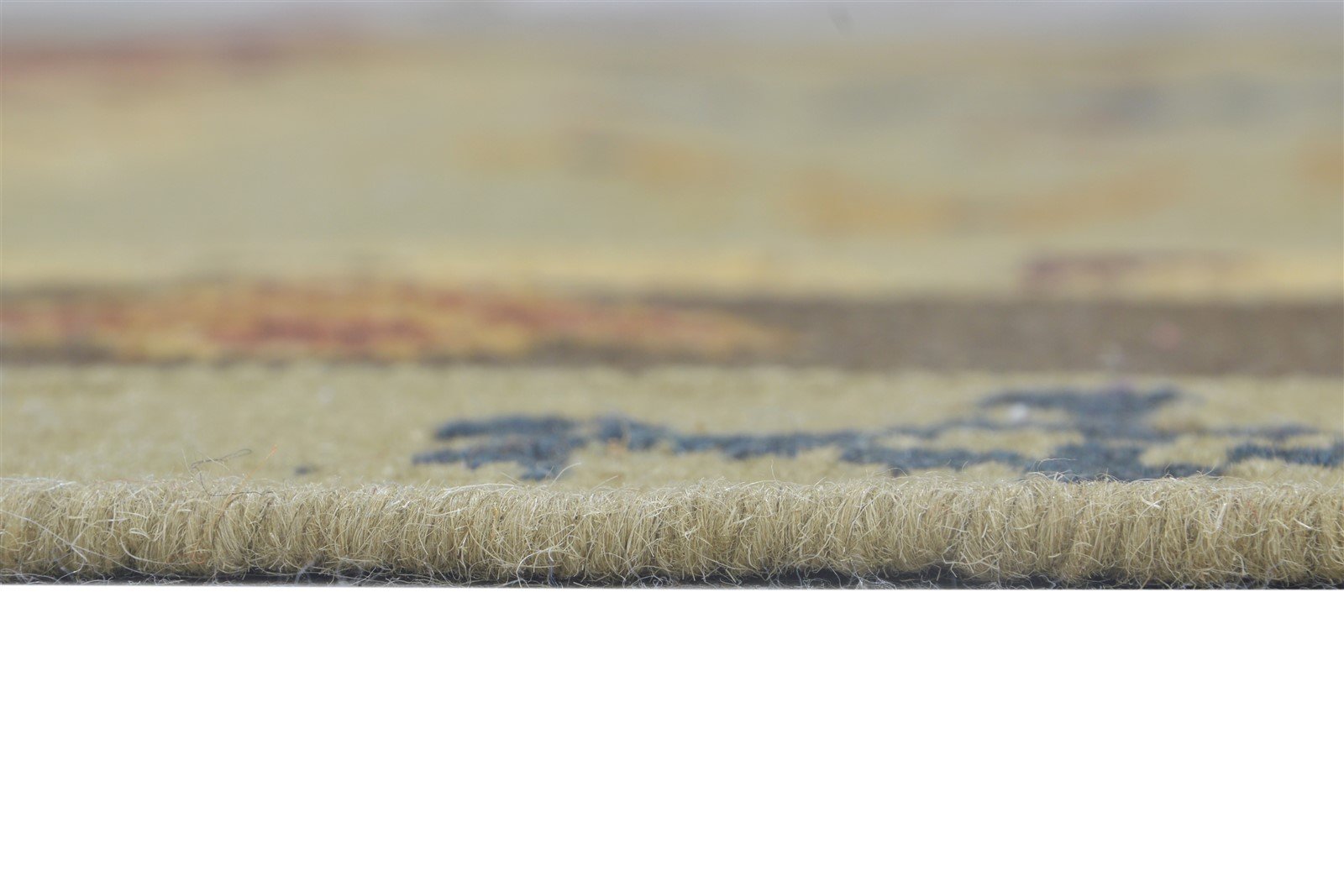 Barry Wool Sage Rug 6' X 8' Southwestern Dhurrie American Tribal   7865049317525