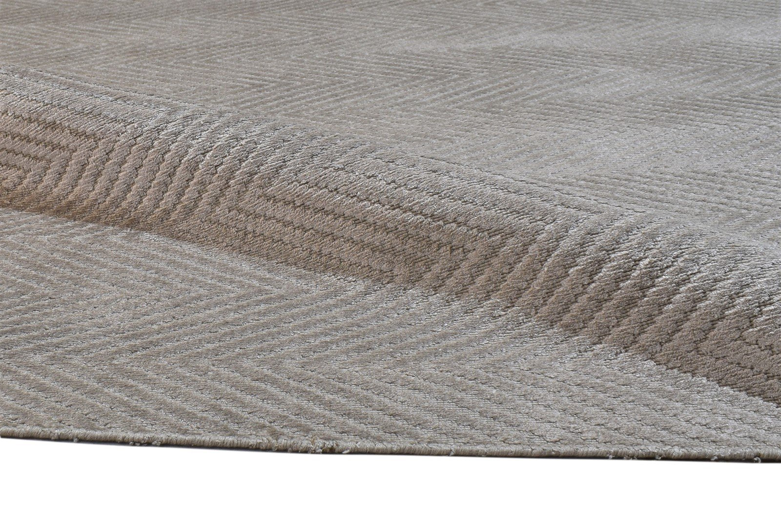 Beige Silk Rug 5' X 8' Modern Handloom Scandinavian Diamond Room Size Carpet 7864163664021