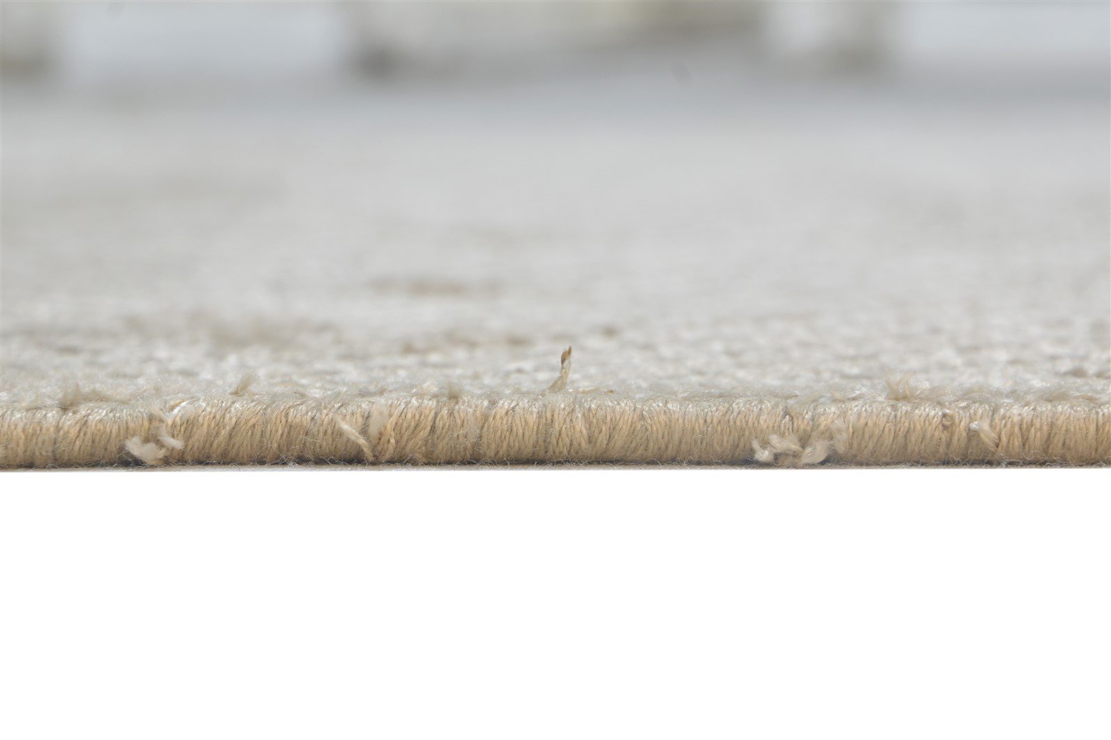 Beige Silk Rug 5' X 8' Modern Handloom Scandinavian Diamond Room Size Carpet 7864163664021