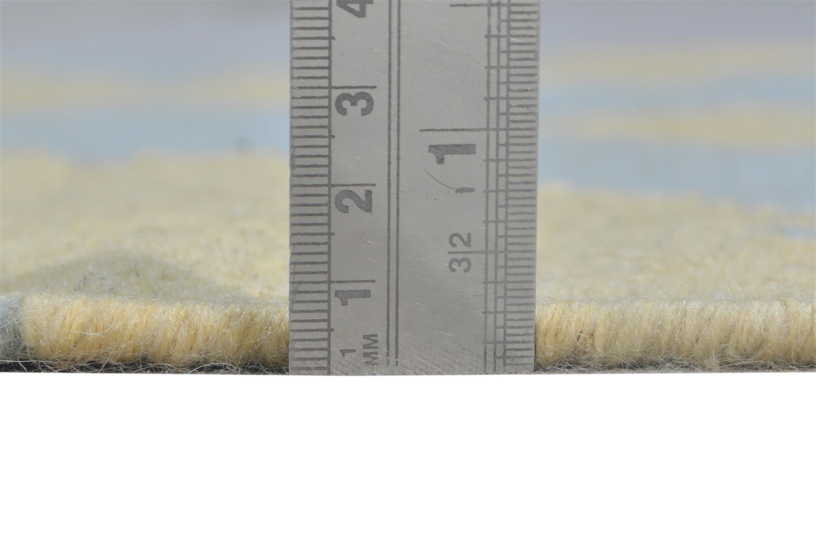 Beige Wool Rug 2'6 X 8' Modern Dhurrie Moroccan Trellis Small Runner 7864669798549