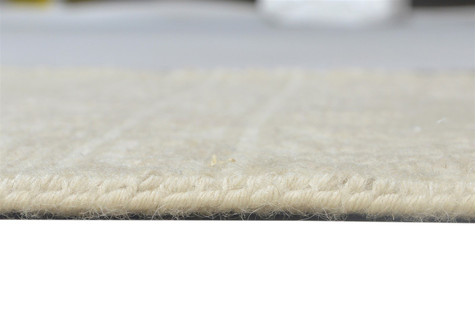 Beige Wool Rug 2' X 2' Persian Hand Knotted Oushak Oriental Small Carpet 7864120770709