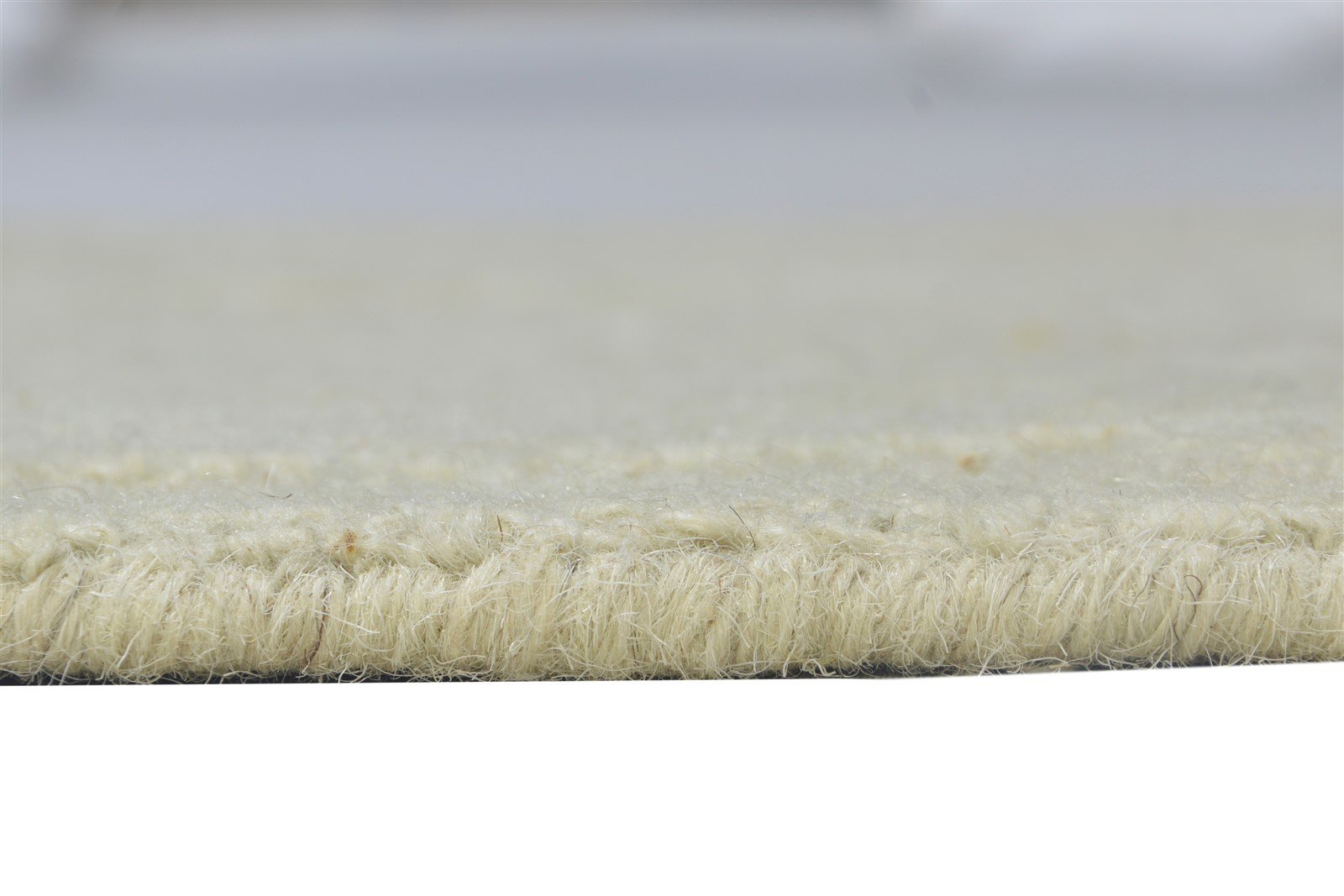 Beige Wool Rug 2' X 3' Modern Hand Tufted Moroccan Trellis Small Carpet 7864133976213