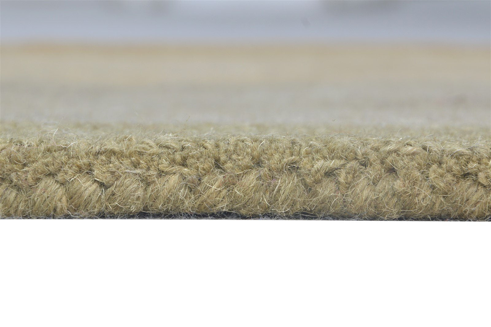 Beige Wool Rug 2' X 3' Modern Hand Tufted Scandinavian Bordered Small Carpet 7865076940949