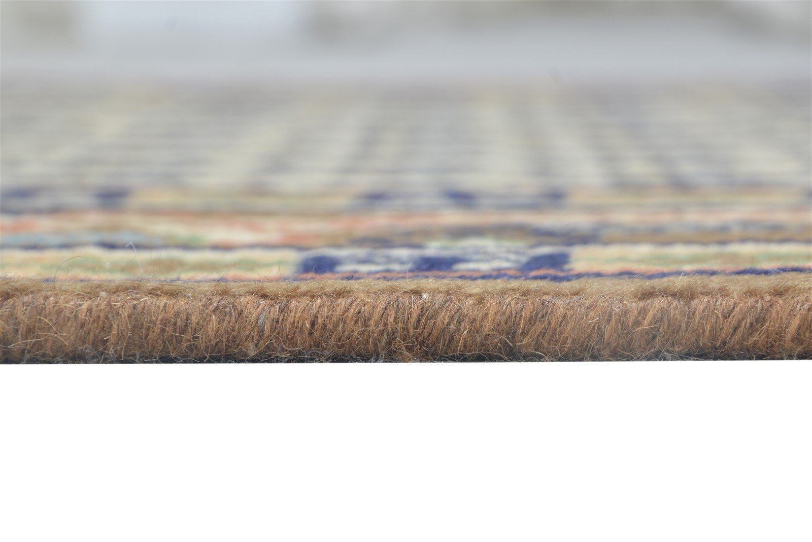 Beige Wool Rug 4' X 6' Persian Hand Knotted Mir Oriental Room Size Carpet 7864869683349