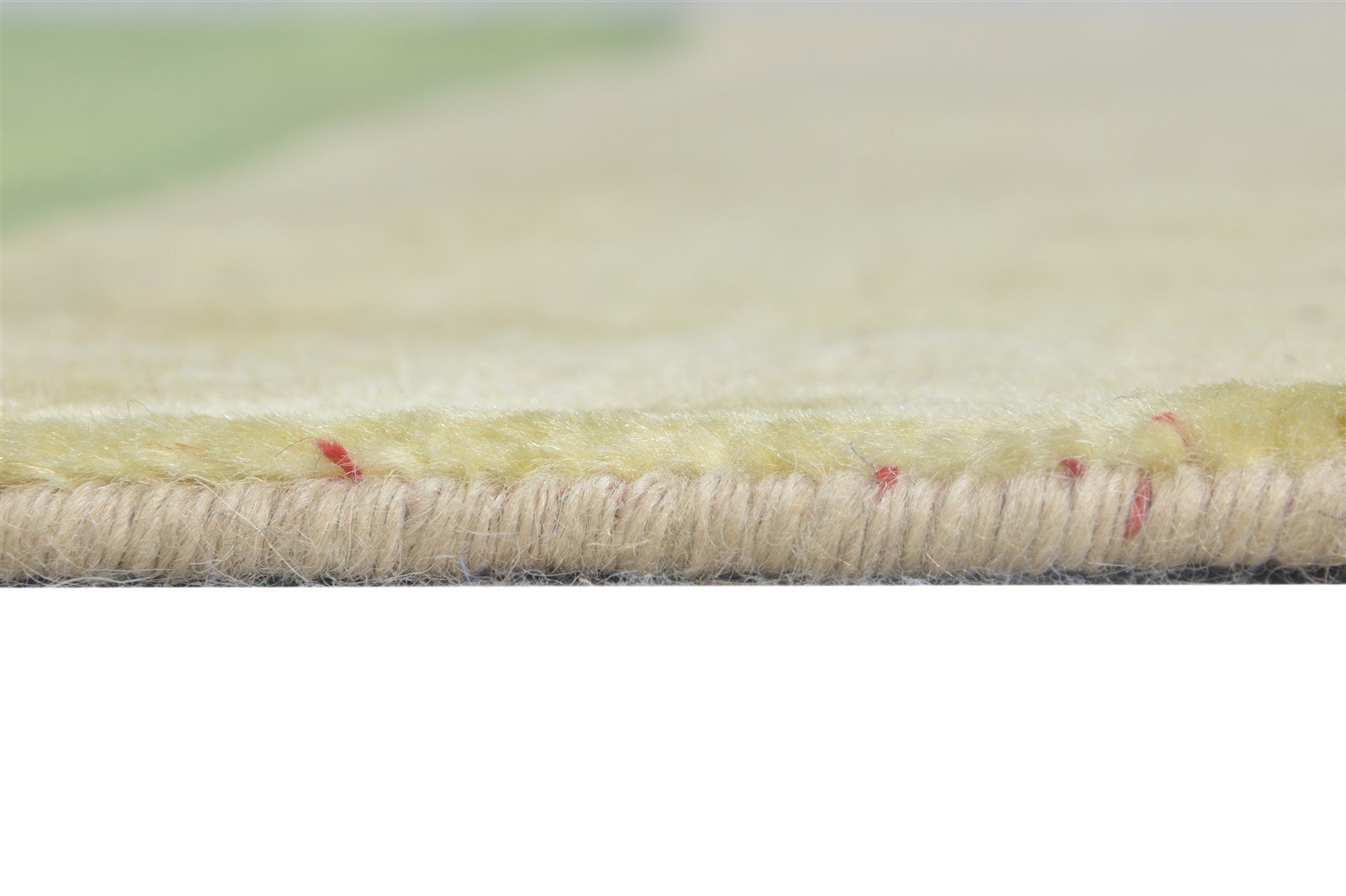 Beige Wool Rug 4X6 Modern Hand Knotted Scandinavian Abstract Room Size Carpet 7864952520853