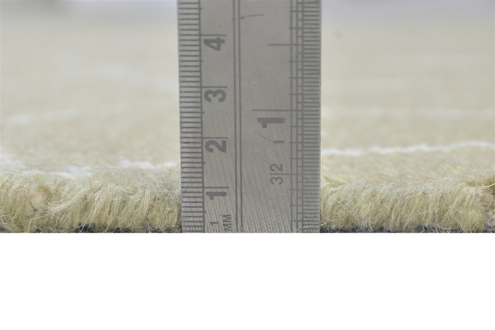 Beige Wool Rug 5' X 7' Modern Hand Knotted Scandinavian Trellis Room Size Carpet 7864414437525