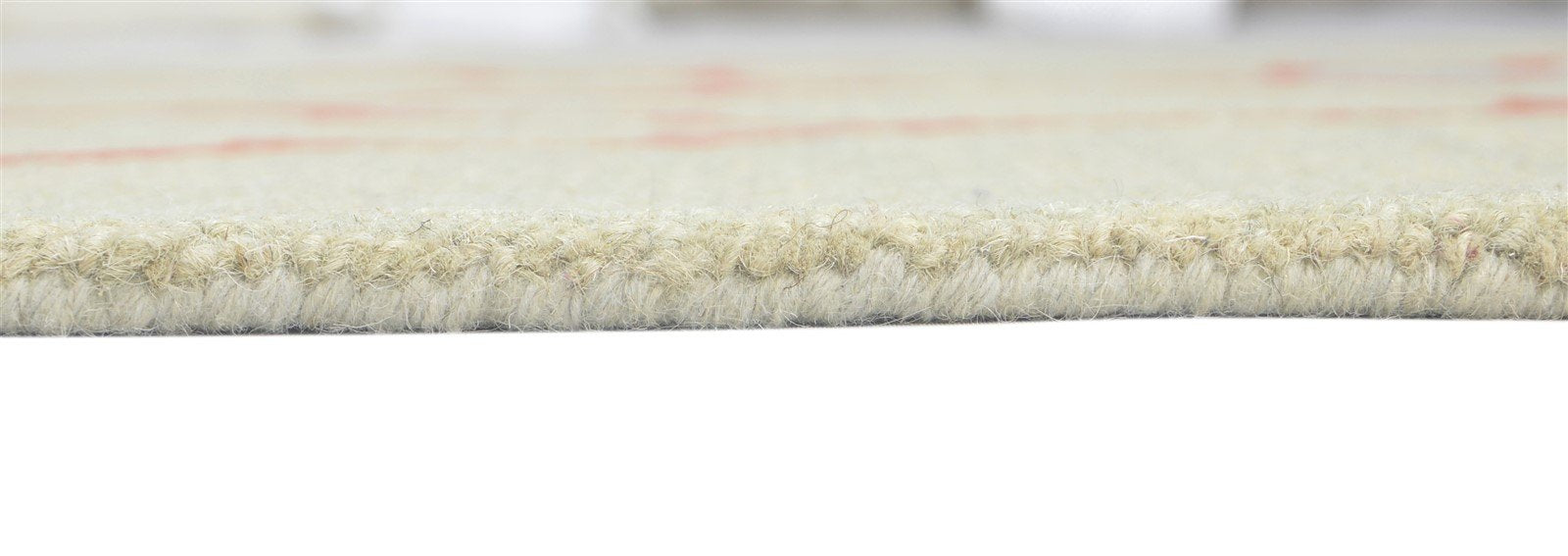 Beige Wool Rug 5' X 8' Modern Hand Tufted Moroccan Trellis Room Size Carpet 7860687831189