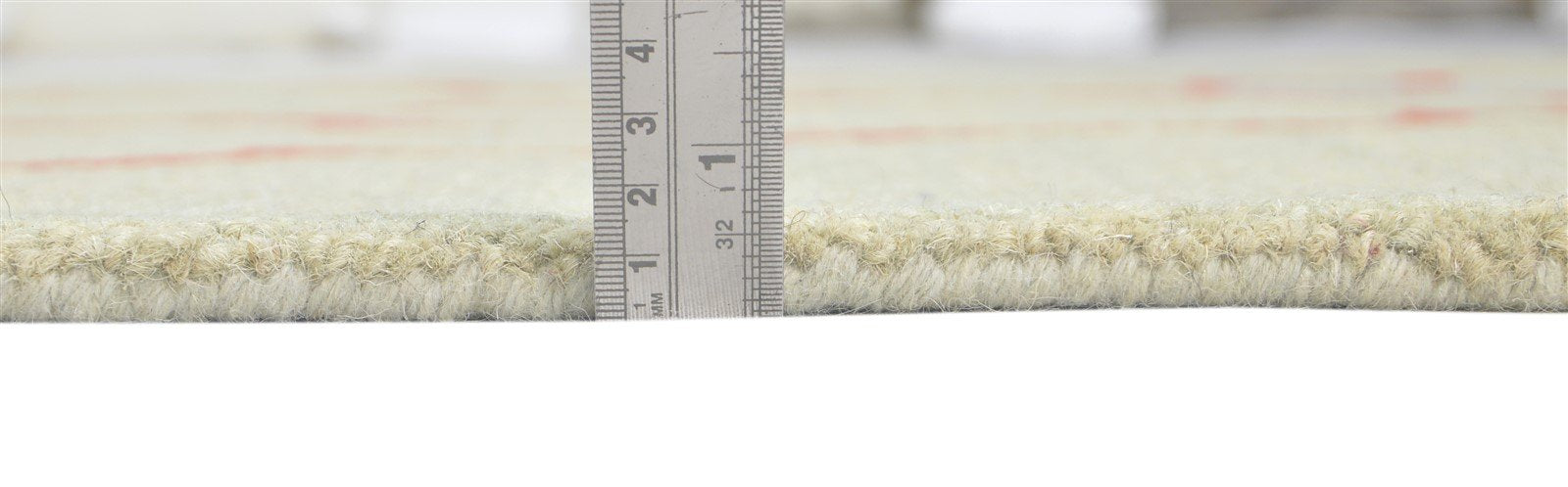 Beige Wool Rug 5' X 8' Modern Hand Tufted Moroccan Trellis Room Size Carpet 7860687831189