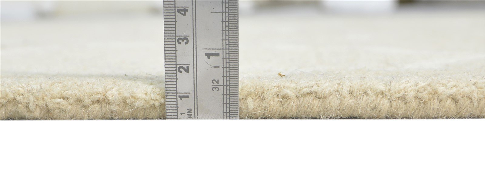 Beige Wool Rug 5' X 8' Modern Hand Tufted Moroccan Trellis Room Size Carpet 7860687503509