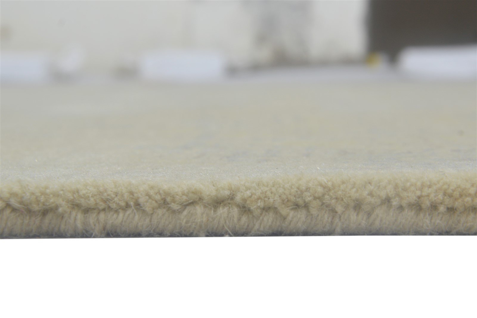 Beige Wool Rug 5' X 8' Modern Hand Tufted Oushak Floral Room Size Carpet 7864092819605