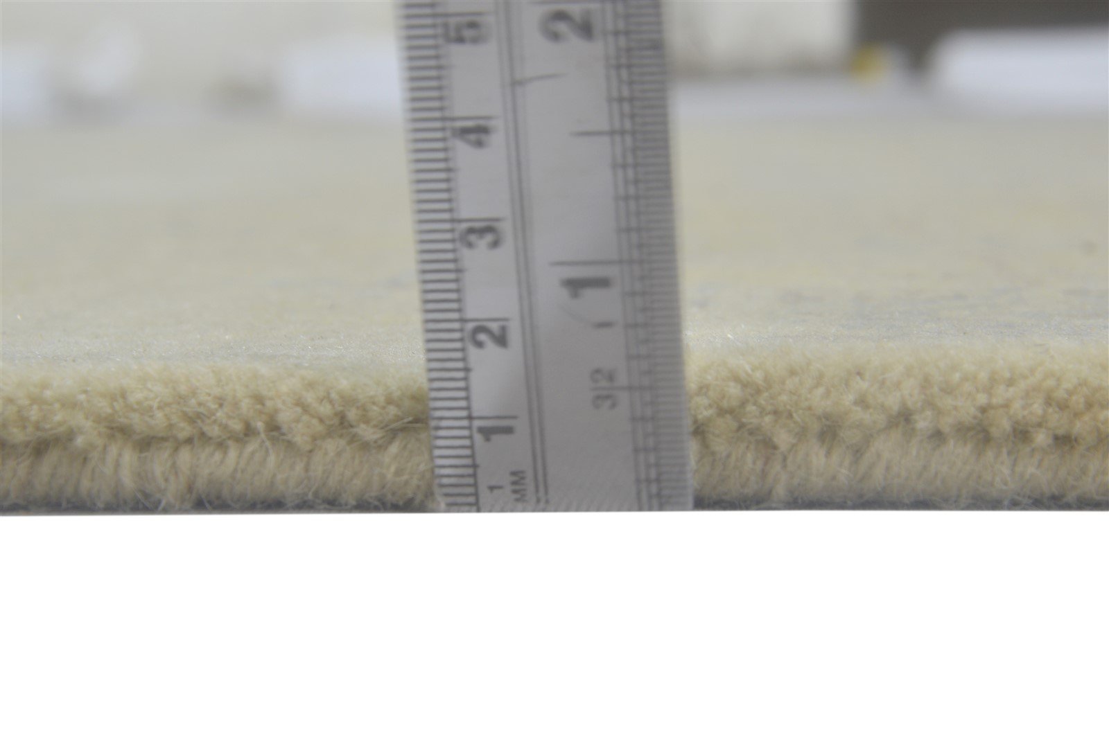 Beige Wool Rug 5' X 8' Modern Hand Tufted Oushak Floral Room Size Carpet 7864092819605