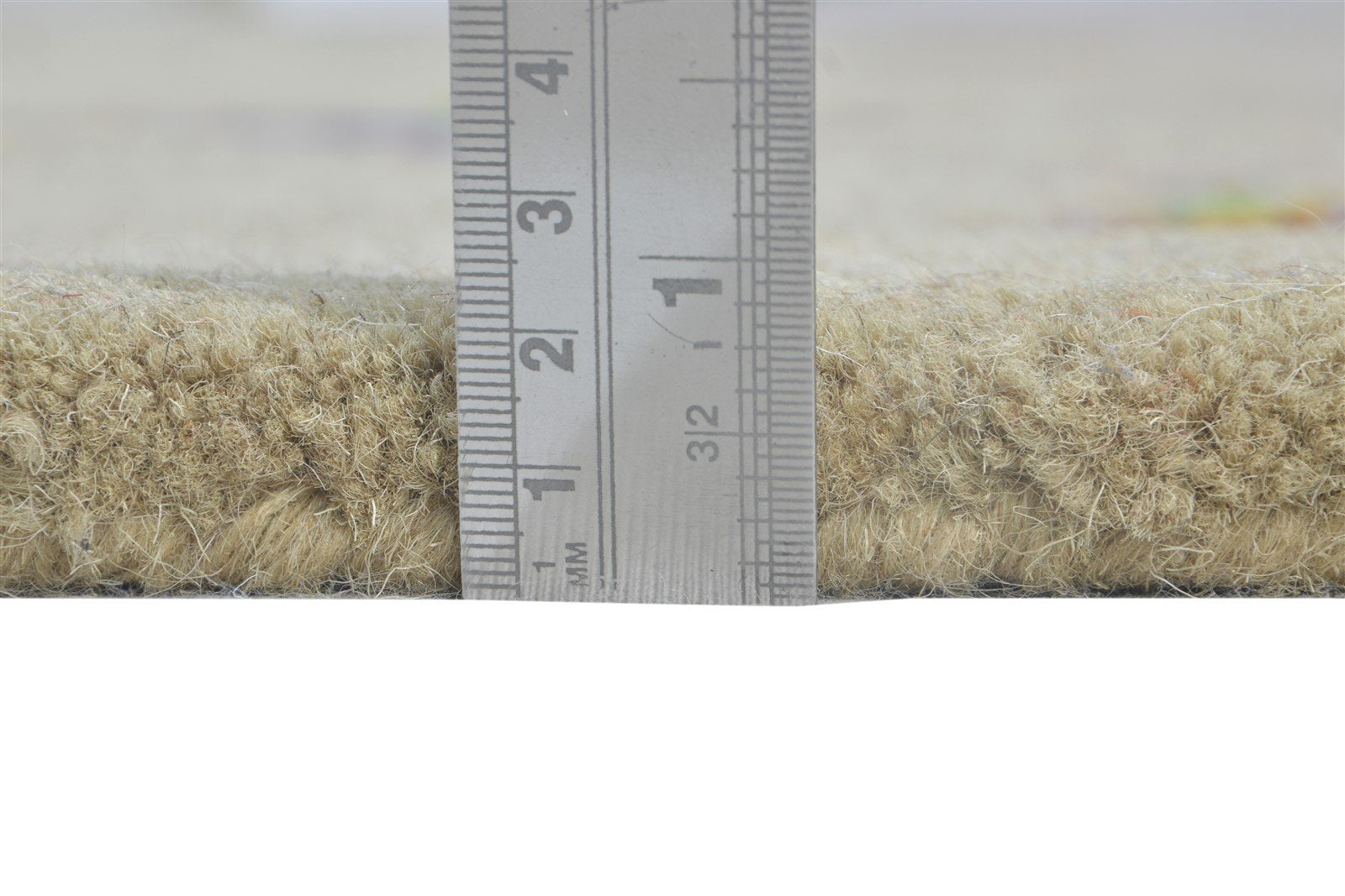Beige Wool Rug 6' X 8' Modern Hand Tufted French Floral Room Size Carpet 7864996069525