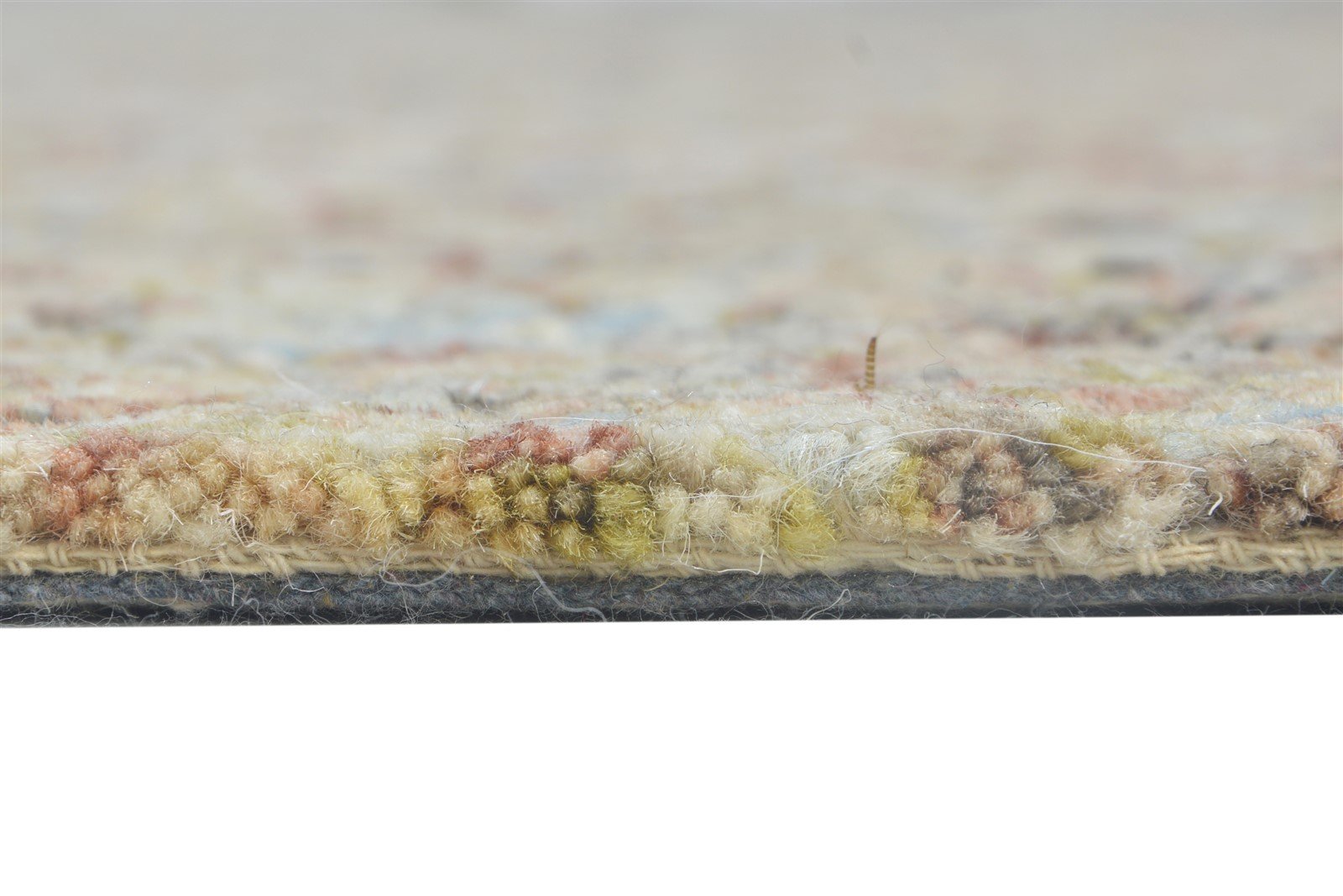 Beige Wool Rug 6' X 9' Modern Hand Tufted French Abstract Room Size Carpet 7864816795797
