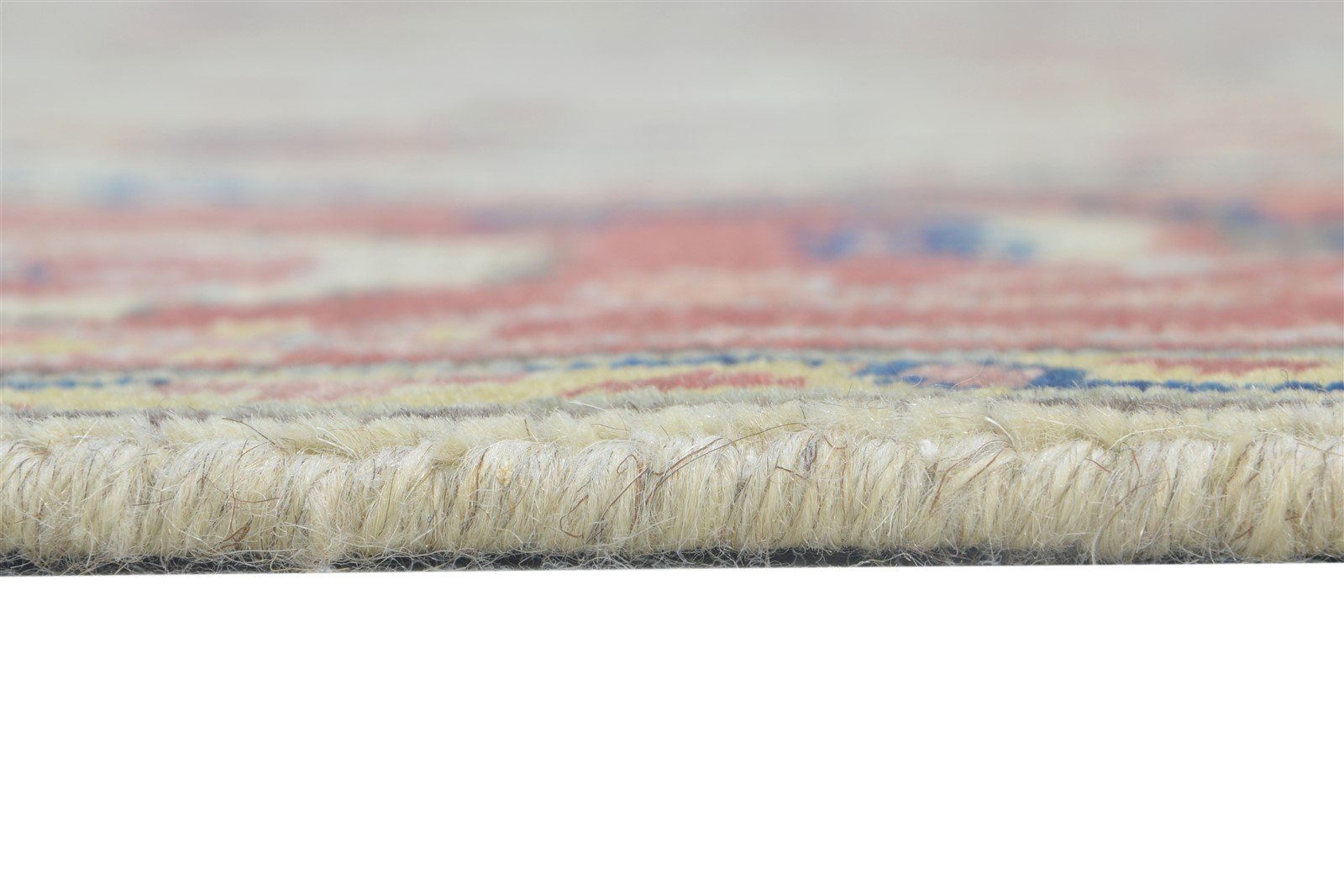 Beige Wool Rug 6' X 9' Persian Hand Knotted Oushak Oriental Room Size Carpet 7864999739541