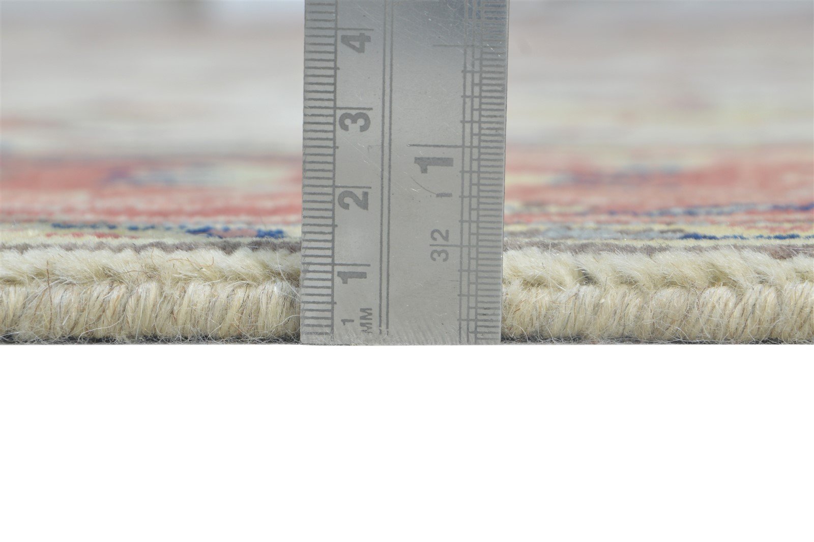 Beige Wool Rug 6' X 9' Persian Hand Knotted Oushak Oriental Room Size Carpet 7864999903381