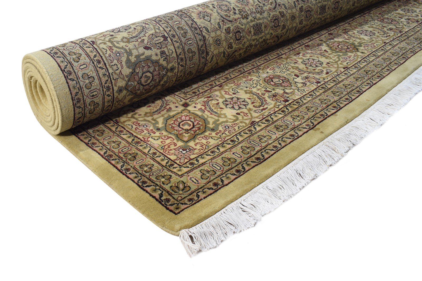 Beige Wool Rug 9' X 12' Persian Hand Knotted Tabriz Oriental Extra Large Carpet 7864676581525
