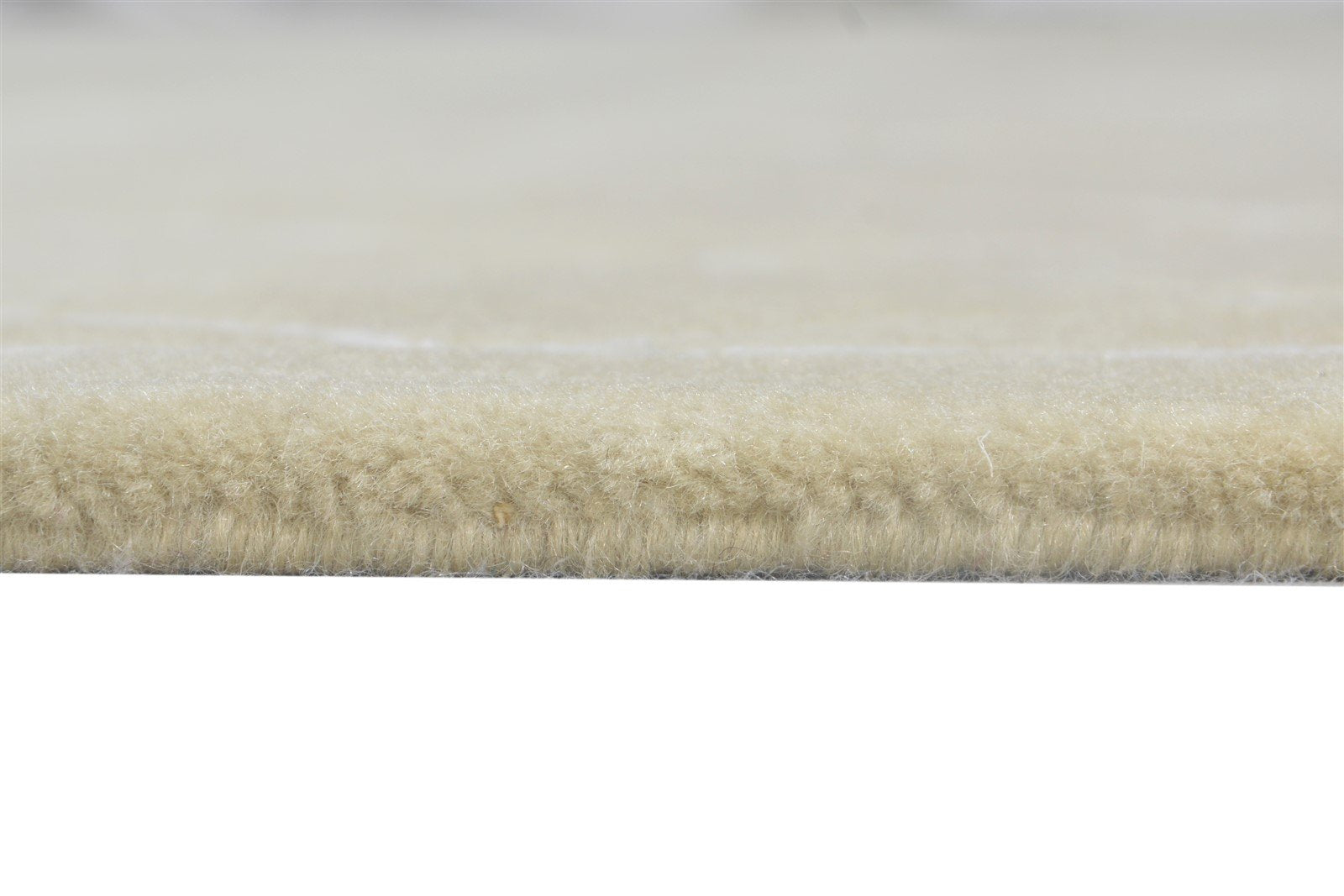 Beige Wool / Silk Rug 6X9 Modern Hand Knotted Moroccan Diamond Room Size Carpet 7864580145301