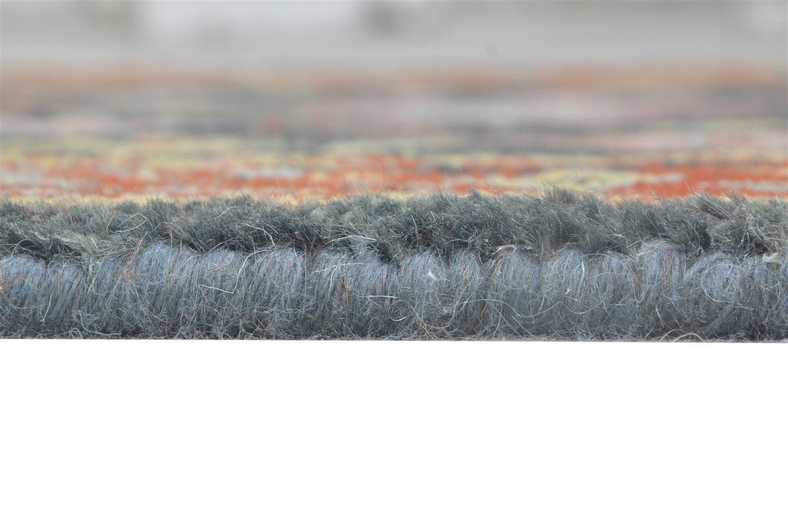 Black Wool Rug 3' X 5' Persien Hand Knotted Oushak Oriental Room Size Carpet 7865092833429