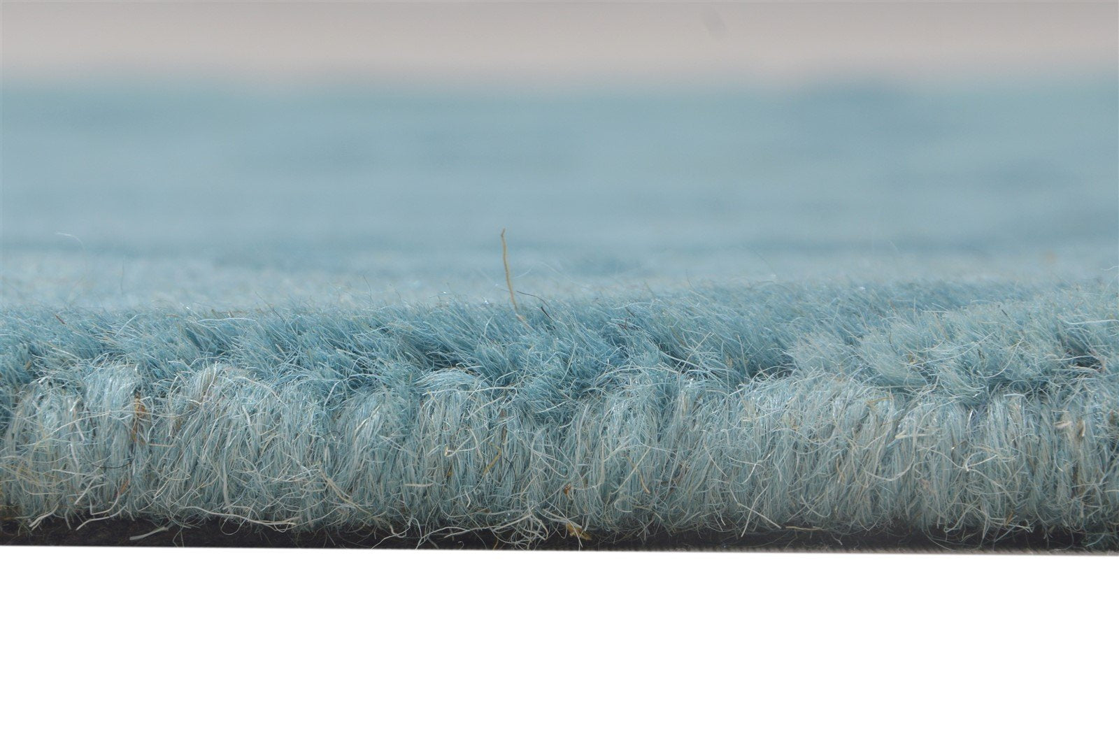 Blue Wool Rug 2' X 2' Modern Hand Tufted Moroccan Trellis Small Carpet 7864131354773