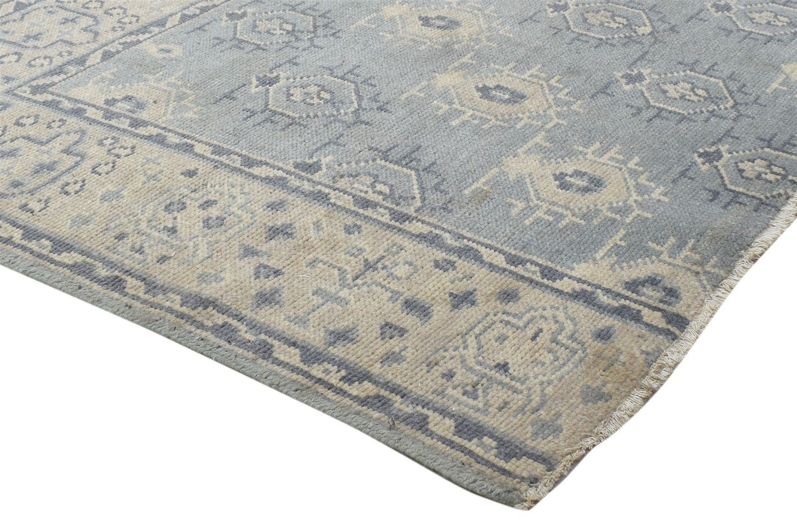 Blue Wool Rug 5' X 3' Persian Hand Knotted Bokhara Oriental Room Size Carpet 7864086593685