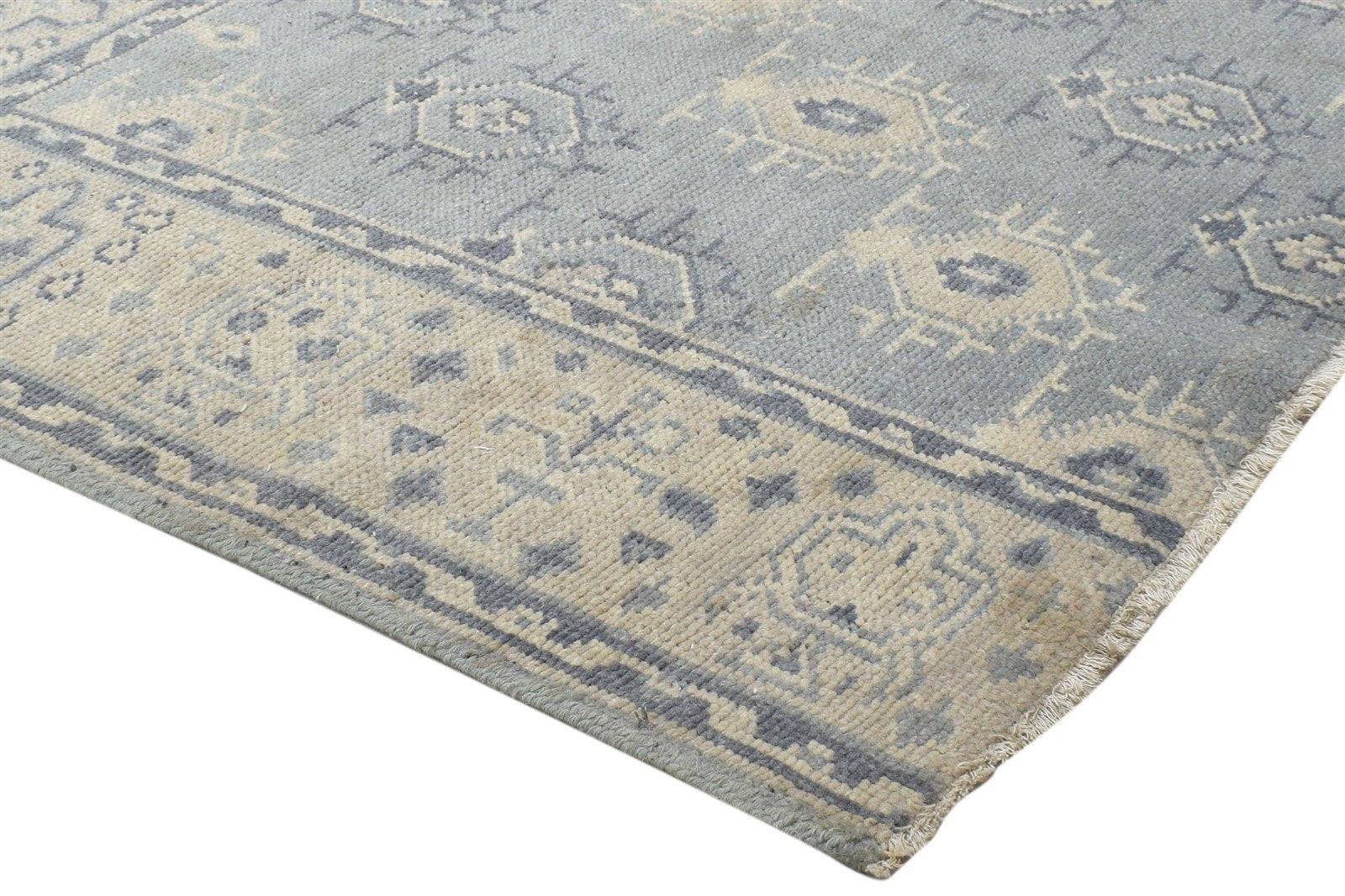 Blue Wool Rug 5' X 3' Persian Hand Knotted Bokhara Oriental Room Size Carpet 7864086593685
