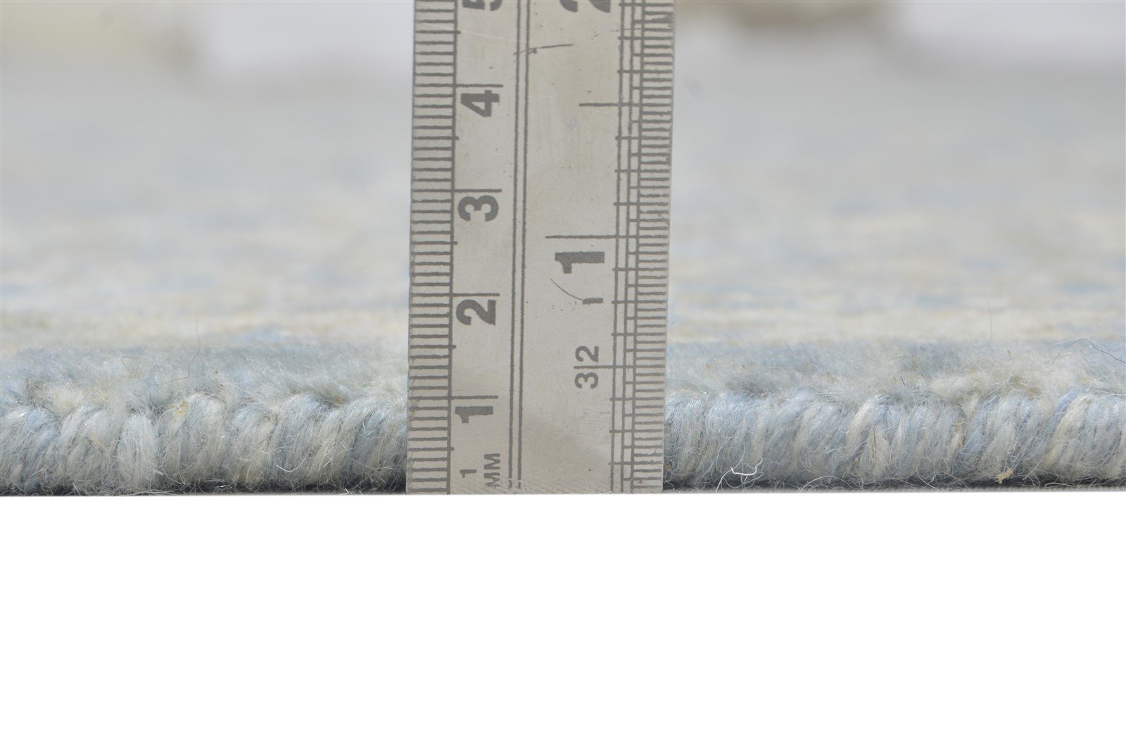 Blue Wool Silk Rug 5X8 Modern Jacquard Loom Oushak Oriental Room Size Carpet 7864145379477