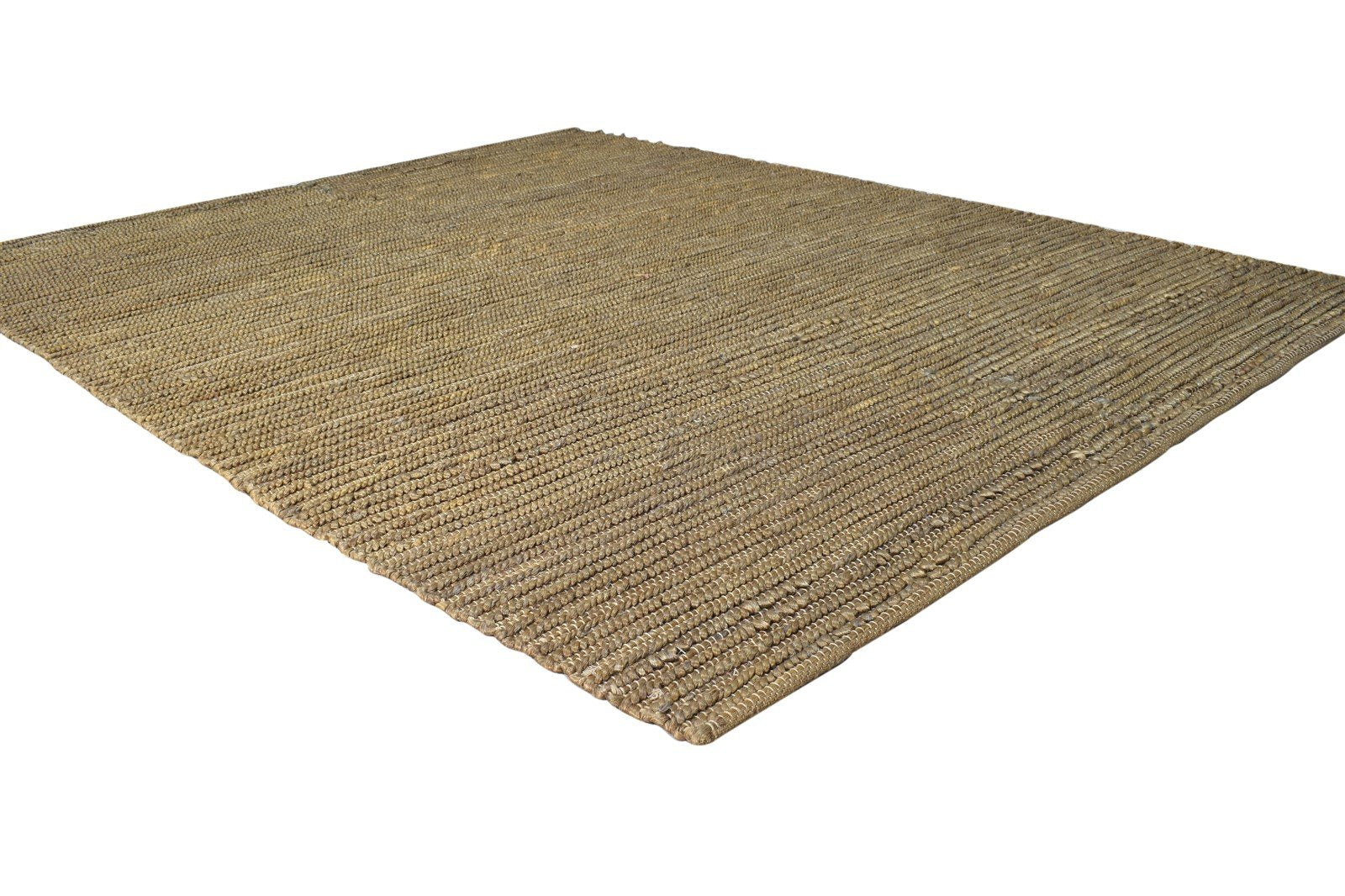 Brown Jute Rug 5' X 6' Persian Hand Woven Scandinavian Oriental Room Size Carpet 7864950456469