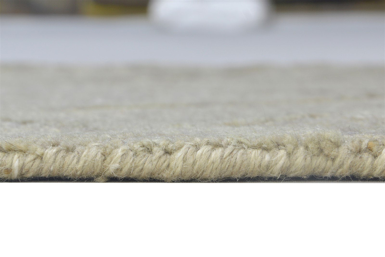 Brown Wool Rug 2' X 3' Modern Hand Tufted Scandinavian Geometric Small Carpet 7864141381781