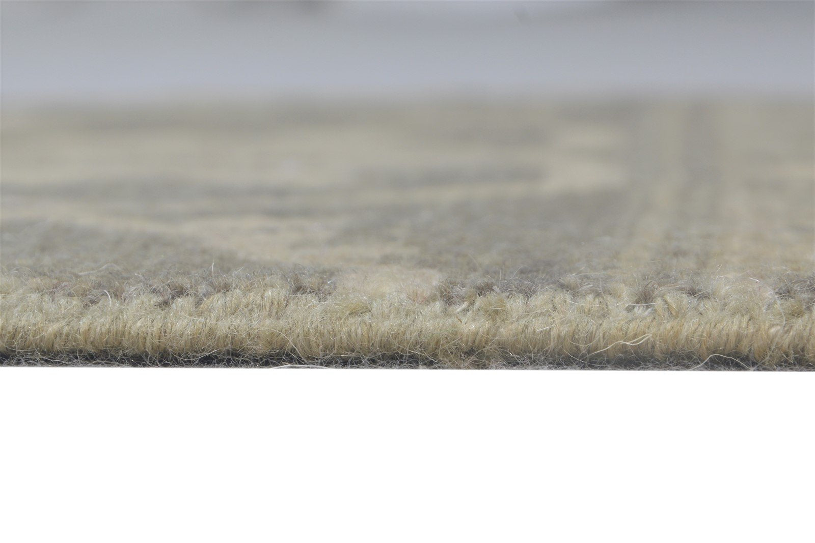 Brown Wool Rug 2' X 3' Persian Hand Knotted Oushak Oriental Small Carpet 7865143591061