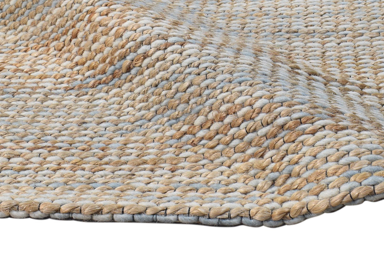 Brown Wool Rug 4' X 6' Modern Hand Tufted Scandinavian Solid Room Size Carpet 7865005408405