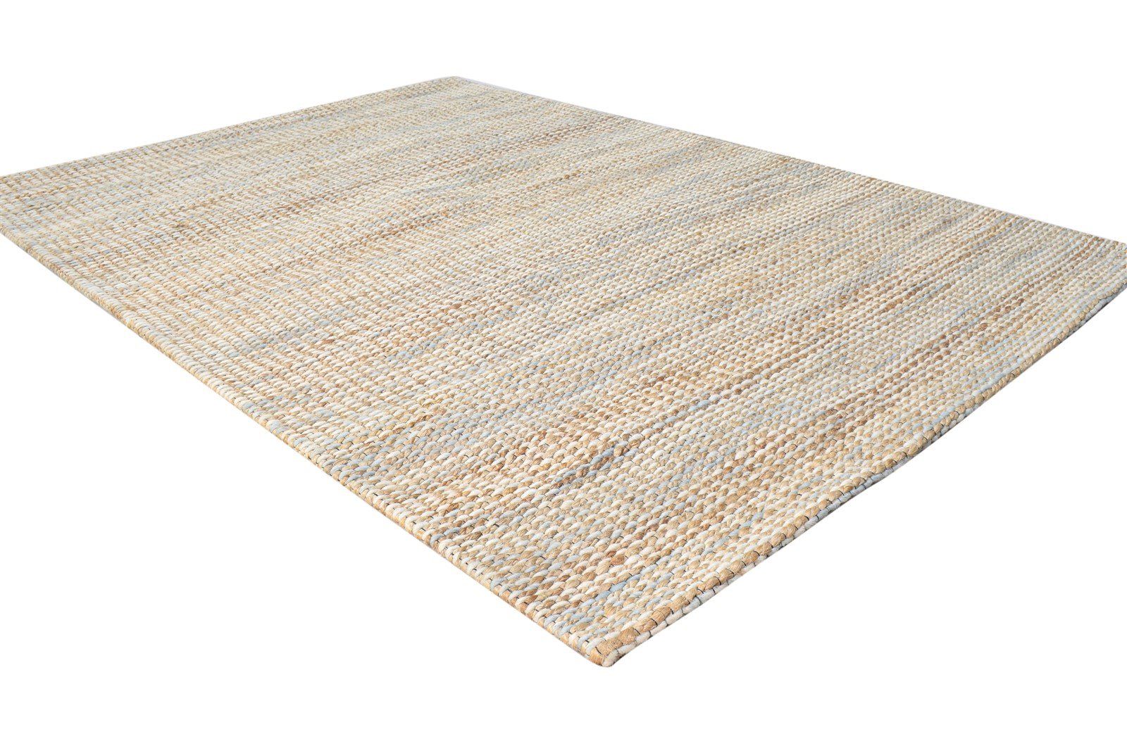 Brown Wool Rug 4' X 6' Modern Hand Tufted Scandinavian Solid Room Size Carpet 7865005408405