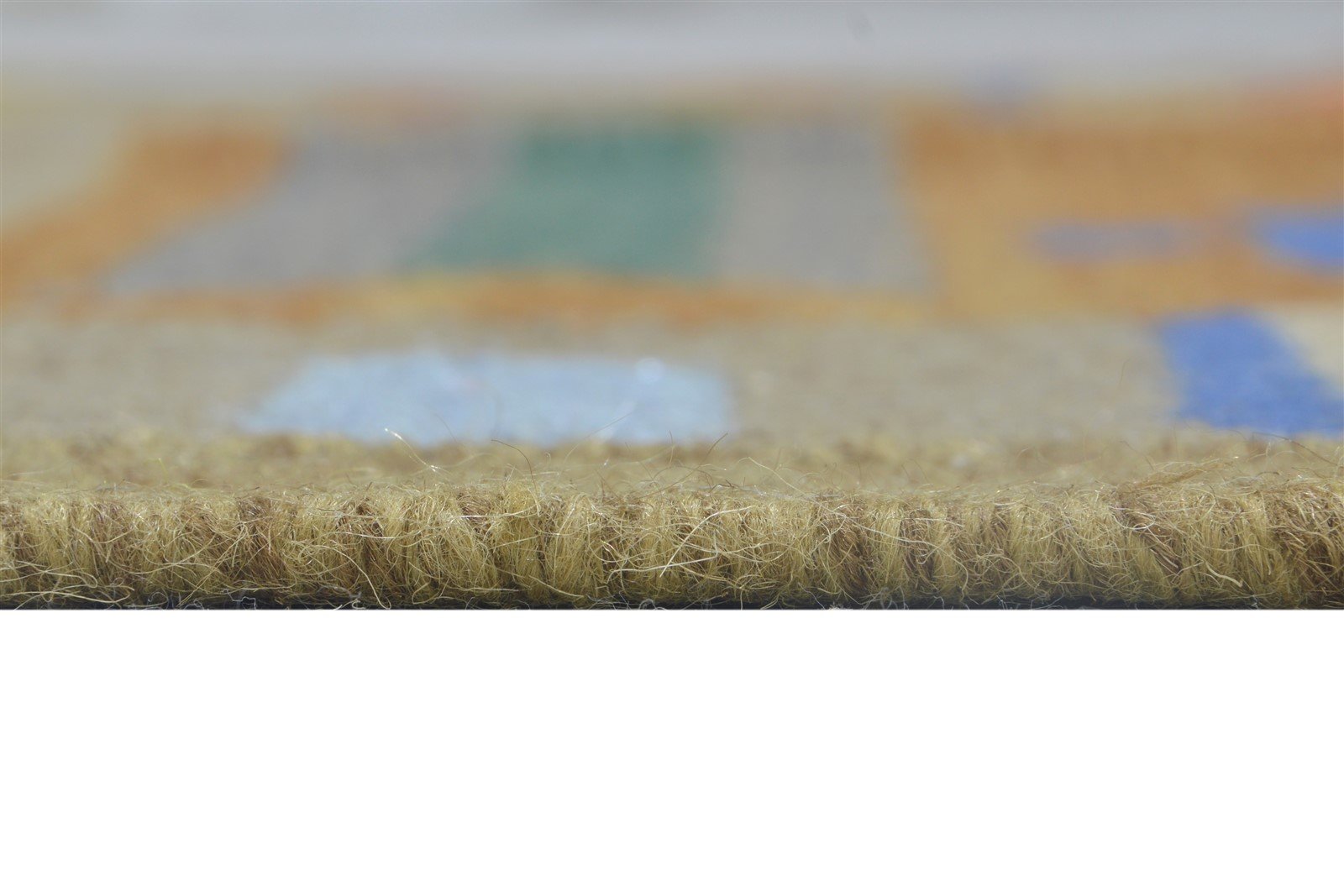 Brown Wool Rug 4' X 6' Persian Dhurrie Oriental Tribal Room Size Carpet 7864349982869