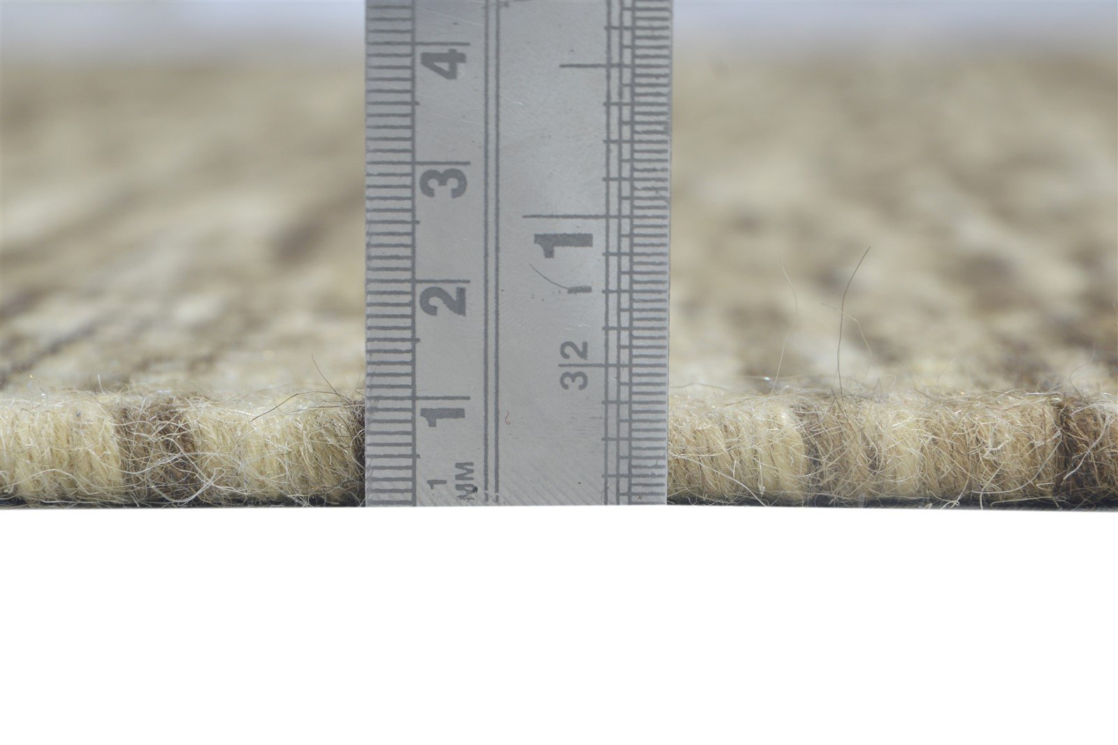Brown Wool Rug 5' X 7' Modern Dhurrie Scandinavian Stars Room Size Carpet 7864150294677