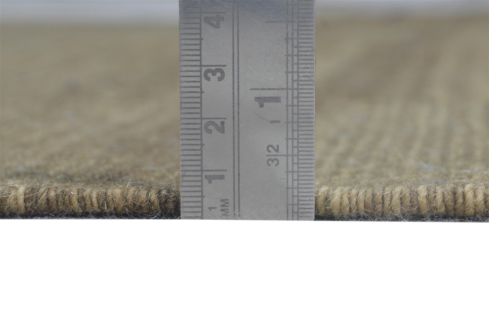 Easter Brown Wool Rug 5' X 8' Modern Dhurrie Scandinavian Striped 7865170296981