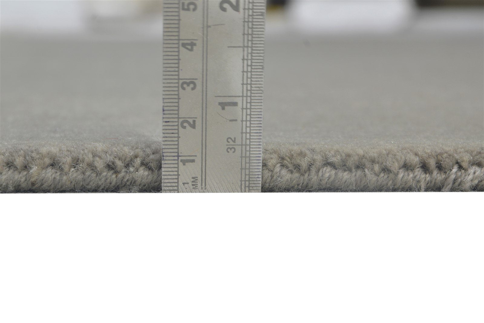 Brown Wool Rug 6' X 9' Modern Hand Woven Scandinavian Solid Large Carpet 7864180867221