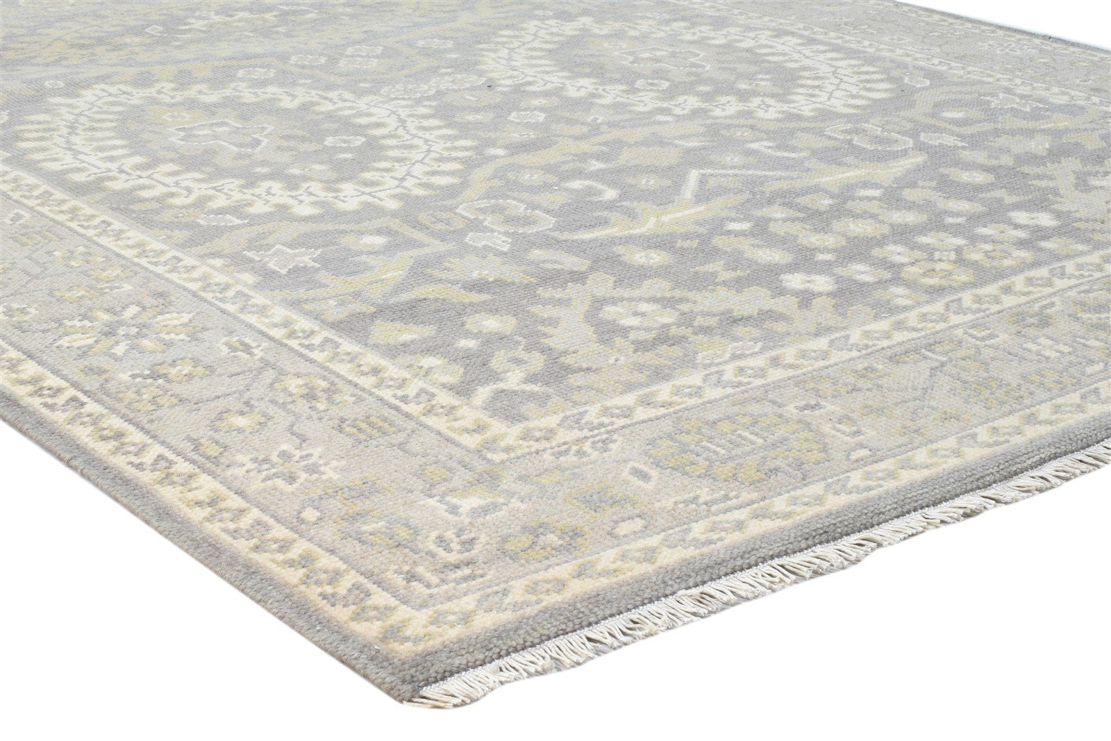 Brown Wool Rug 6' X 9' Persian Hand Knotted Indian Oriental Room Size Carpet 7864092164245